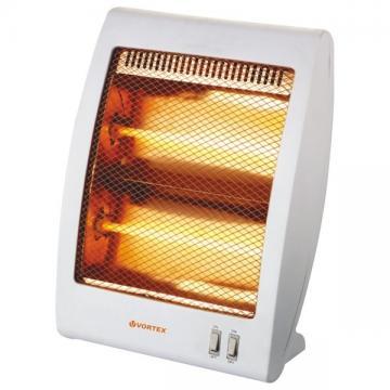 Radiator electric cu halogen Vortex VQH 08X1, 2 rezistente, putere 800W, 2 trepte de reglare - Pret | Preturi Radiator electric cu halogen Vortex VQH 08X1, 2 rezistente, putere 800W, 2 trepte de reglare