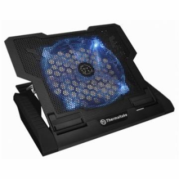 Thermaltake Massive23 GT Black, structura din plastic si mesh metalic, dimensiune notebook: 10Â” - 17 - Pret | Preturi Thermaltake Massive23 GT Black, structura din plastic si mesh metalic, dimensiune notebook: 10Â” - 17