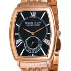 Ceas de lux original Haas Cie Columbus Men Rose Gold Black - Pret | Preturi Ceas de lux original Haas Cie Columbus Men Rose Gold Black