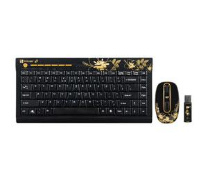 Kit G-Cube tastatura mutimedia + mouse mini wireless Golden Aloha: Sunrise - GRKSA-610SS - Pret | Preturi Kit G-Cube tastatura mutimedia + mouse mini wireless Golden Aloha: Sunrise - GRKSA-610SS