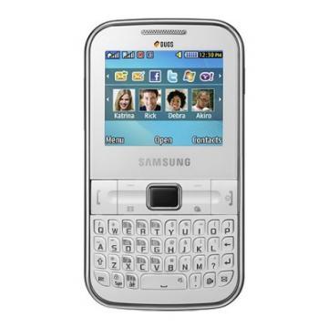 Telefon mobil Samsung C3222 Chat 322 Dual Sim White - Pret | Preturi Telefon mobil Samsung C3222 Chat 322 Dual Sim White
