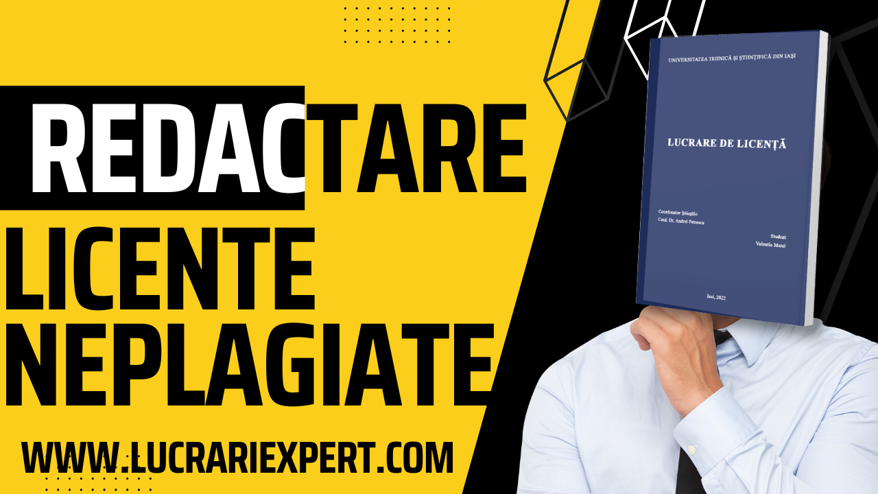 Redactare lucrari de licenta neplagiate la comanda - Pret | Preturi Redactare lucrari de licenta neplagiate la comanda