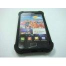 Husa Silicon Samsung I9100 Galaxy S II Negru Cu Gri - Pret | Preturi Husa Silicon Samsung I9100 Galaxy S II Negru Cu Gri