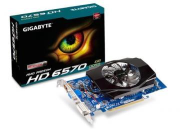 Placa video Gigabyte ATI Radeon H6570 PCI-E 1024 DDR3,128 BIT GV-R657OC-1GI - Pret | Preturi Placa video Gigabyte ATI Radeon H6570 PCI-E 1024 DDR3,128 BIT GV-R657OC-1GI