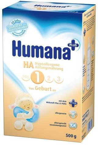 Lapte praf Humana HA1, HA2, HA3 Transport gratuit - Pret | Preturi Lapte praf Humana HA1, HA2, HA3 Transport gratuit