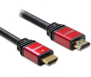 Cablu HDMI Premium 1.4 19T-19T 2M, Delock 82749 - Pret | Preturi Cablu HDMI Premium 1.4 19T-19T 2M, Delock 82749