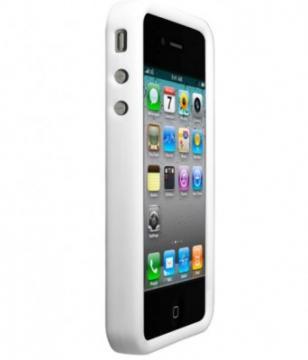 Husa alba de silicon pentru iPhone 4 - Pret | Preturi Husa alba de silicon pentru iPhone 4