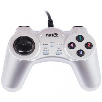 JOYPAD NATEC HORNET SILVER USB 2.0, GP-HOR-S-USB2.0 - Pret | Preturi JOYPAD NATEC HORNET SILVER USB 2.0, GP-HOR-S-USB2.0