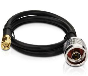 Cablu convertor N-type la RP-SMA T-T 50 cm, TL-ANT24PT - Pret | Preturi Cablu convertor N-type la RP-SMA T-T 50 cm, TL-ANT24PT
