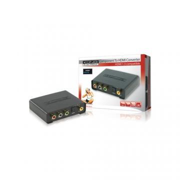 Convertor Component la HDMI Konig - Pret | Preturi Convertor Component la HDMI Konig