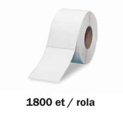 Role de etichete semilucioase 77x92mm - Pret | Preturi Role de etichete semilucioase 77x92mm