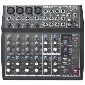 Vand mixer audio PHONIC AM 440 D - Pret | Preturi Vand mixer audio PHONIC AM 440 D