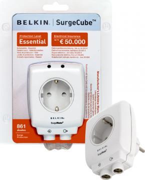 BELKIN SURGE CUBE 1-X AV PROTECTION 55 F9H102VEVCW - Pret | Preturi BELKIN SURGE CUBE 1-X AV PROTECTION 55 F9H102VEVCW