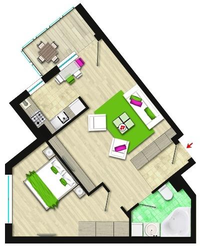 Ocazie! Apartament la pret bun in zona Kaufland - Pret | Preturi Ocazie! Apartament la pret bun in zona Kaufland