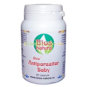 Antiparazitar Baby 60 capsule Bios Natura - Pret | Preturi Antiparazitar Baby 60 capsule Bios Natura