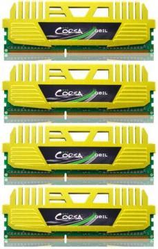 GeIL DDR III 32GB PC3-12800 QUAD CHANNEL EVO CORSA KIT 4*8GB GeIL 1600MHz CL10 RETAIL PACK - Pret | Preturi GeIL DDR III 32GB PC3-12800 QUAD CHANNEL EVO CORSA KIT 4*8GB GeIL 1600MHz CL10 RETAIL PACK