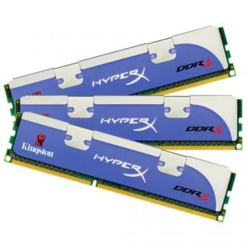 Kit memorie Kingston 3GB (3x1GB) DDR3/1600MHz - Pret | Preturi Kit memorie Kingston 3GB (3x1GB) DDR3/1600MHz