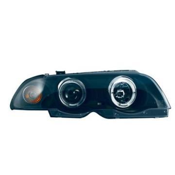 Faruri Angel Eyes BMW E46 Lim Touring, Negru - Pret | Preturi Faruri Angel Eyes BMW E46 Lim Touring, Negru