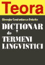 Dictionar de termeni lingvistici - Pret | Preturi Dictionar de termeni lingvistici