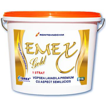 Vopsea lavabila Premium Emex Gold - Pret | Preturi Vopsea lavabila Premium Emex Gold