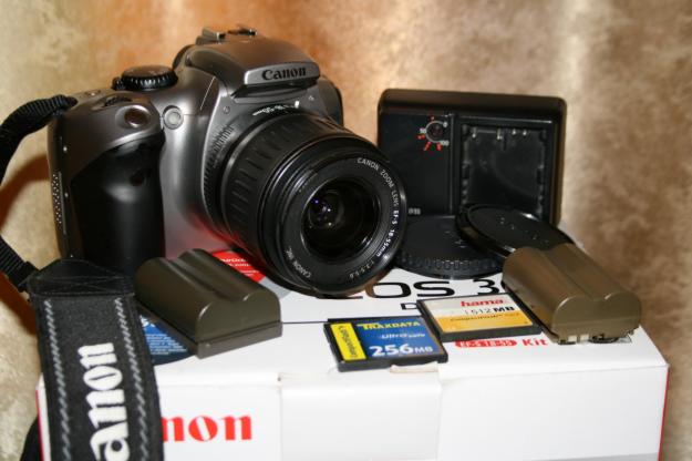 Canon EOS 300D DSLR Camera cu obiectiv Canon EF18-55mm - Pret | Preturi Canon EOS 300D DSLR Camera cu obiectiv Canon EF18-55mm