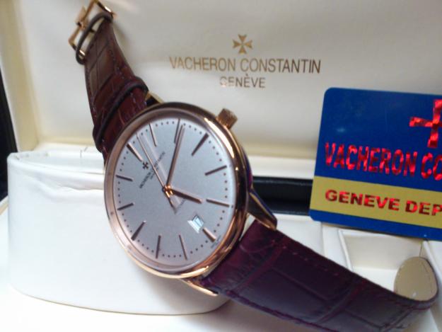 VACHERON CONSTANTIN ROSE GOLD PATRIMONY AUTOMATIC SWISS REPLIC.valjoux 7750 - Pret | Preturi VACHERON CONSTANTIN ROSE GOLD PATRIMONY AUTOMATIC SWISS REPLIC.valjoux 7750