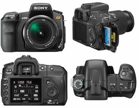 Sony A200 -pachet cu 3 obiective + accesorii+geanta - Pret | Preturi Sony A200 -pachet cu 3 obiective + accesorii+geanta