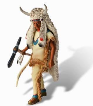 Miniatura Bullyland - Lumea indienilor - Indian saman - Pret | Preturi Miniatura Bullyland - Lumea indienilor - Indian saman