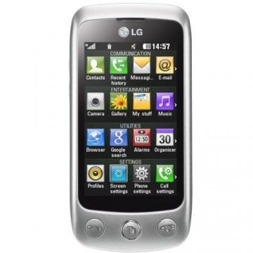 Telefon mobil LG GS500 Cookie Plus, White/Silver - Pret | Preturi Telefon mobil LG GS500 Cookie Plus, White/Silver