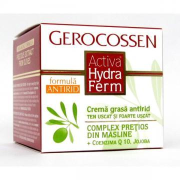 Gerocossen Activa Hydraferm Crema Grasa Antirid 50ml - Pret | Preturi Gerocossen Activa Hydraferm Crema Grasa Antirid 50ml