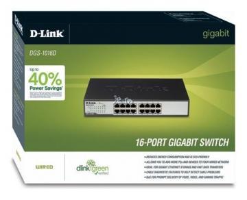 D-Link DGS-1016D 16x1000BaseT Gigabit Desktop Unmanaged + Transport Gratuit - Pret | Preturi D-Link DGS-1016D 16x1000BaseT Gigabit Desktop Unmanaged + Transport Gratuit