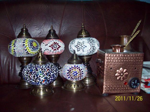 Vand lampa turcesc si aparat cafea turcesc cu nisip - Pret | Preturi Vand lampa turcesc si aparat cafea turcesc cu nisip