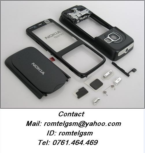 Carcasa Nokia N73 Black ( NEAGRA ) ORIGINALA COMPLETA SIGILATA - Pret | Preturi Carcasa Nokia N73 Black ( NEAGRA ) ORIGINALA COMPLETA SIGILATA