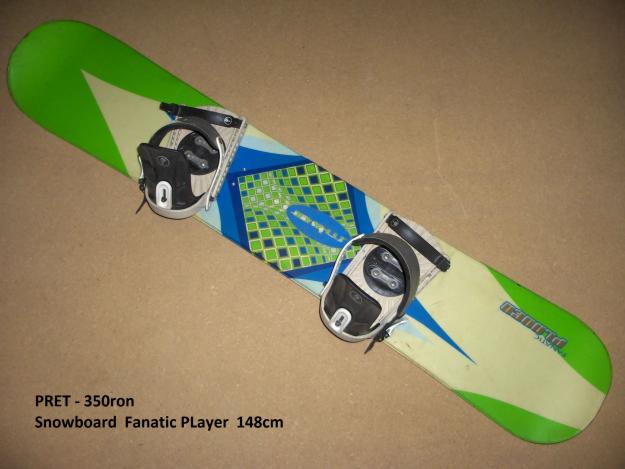 Snowboard Fanatic Player 148cm - Pret | Preturi Snowboard Fanatic Player 148cm