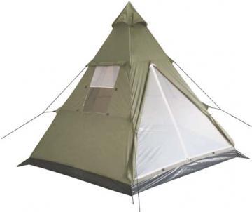 Cort 3 Persoane Indian Tent Tipi Oliv - Pret | Preturi Cort 3 Persoane Indian Tent Tipi Oliv