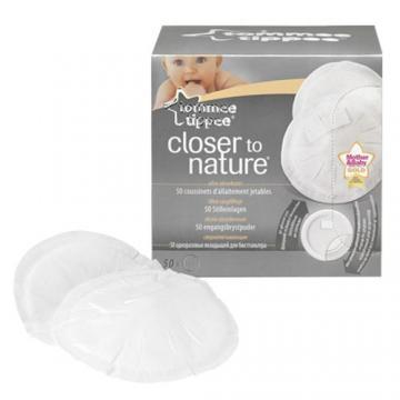 Tommee Tippee - Closer to nature Tampoane de san x 50 buc - Pret | Preturi Tommee Tippee - Closer to nature Tampoane de san x 50 buc