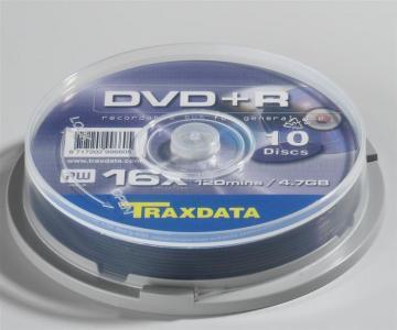 DVD+R Traxdata 16x 4.7GB 120 MIN 10 buc/cake - Pret | Preturi DVD+R Traxdata 16x 4.7GB 120 MIN 10 buc/cake