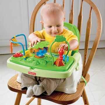 Fisher-Price - Scaun de masa Fisher Price Rainforest Booster - Pret | Preturi Fisher-Price - Scaun de masa Fisher Price Rainforest Booster