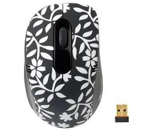 Mouse Wireless G-Cube Black&amp;White: Secret Garden, G7BW-60SG - Pret | Preturi Mouse Wireless G-Cube Black&amp;White: Secret Garden, G7BW-60SG