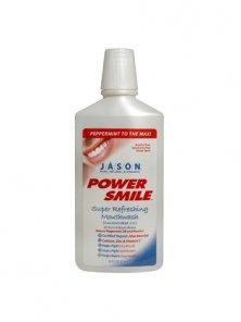 Apa de gura Power Smile pt albire si respiratie proaspata Jason - Pret | Preturi Apa de gura Power Smile pt albire si respiratie proaspata Jason