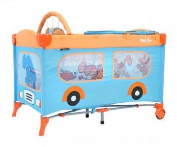 Bertoni - Pat pliabil Happy Bus 1 nivel - Pret | Preturi Bertoni - Pat pliabil Happy Bus 1 nivel