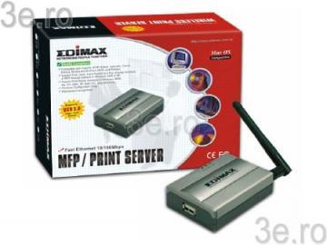 Edimax Fast Ethernet 1 Port USB 2.0 MultiFunction Print Server - Pret | Preturi Edimax Fast Ethernet 1 Port USB 2.0 MultiFunction Print Server