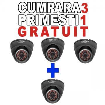 Promotie 3+1 Camera de supraveghere dome CDSCam CDS-618H - Pret | Preturi Promotie 3+1 Camera de supraveghere dome CDSCam CDS-618H