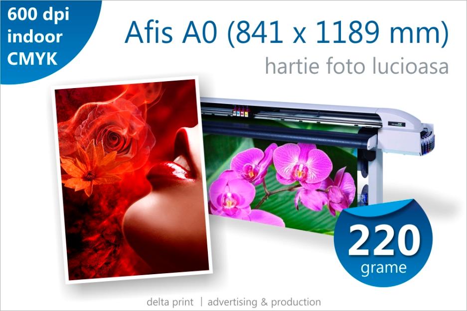 Afis A0 - 28 lei Print indoor pe hartie fotografica lucioasa 220g - Pret | Preturi Afis A0 - 28 lei Print indoor pe hartie fotografica lucioasa 220g