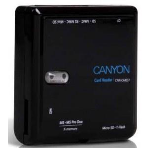 Card Reader CANYON USB 2.0 Black CNR-CARD6 - Pret | Preturi Card Reader CANYON USB 2.0 Black CNR-CARD6