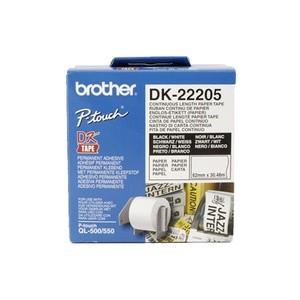 Continuous Paper Tape 62mm x 30.48m, DK22205, BRACC-DK22205 - Pret | Preturi Continuous Paper Tape 62mm x 30.48m, DK22205, BRACC-DK22205
