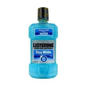 Listerine Apa de Gura Stay White 250ml - Pret | Preturi Listerine Apa de Gura Stay White 250ml