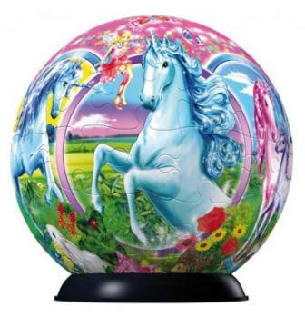 PUZZLE SFERA JUNIOR UNICORNS 96 PIESE RAVENSBURGER - Pret | Preturi PUZZLE SFERA JUNIOR UNICORNS 96 PIESE RAVENSBURGER