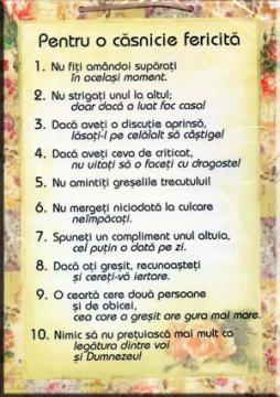 Pentru o casnicie fericita - Pret | Preturi Pentru o casnicie fericita