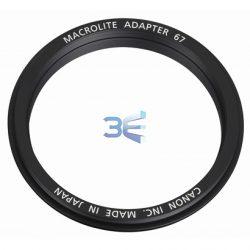 Canon Macrolite Adapter 67 (pentru MT-24EX si MR 14EX) - Pret | Preturi Canon Macrolite Adapter 67 (pentru MT-24EX si MR 14EX)